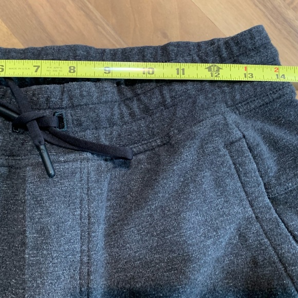 Men’s Lululemon charcoal gray sweatshorts in mint condition.SMALL - Picture 12 of 16